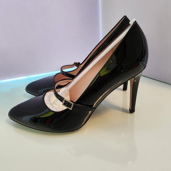 Kate Spade New York black leather pump Mary Janes - Picture 6 of 8